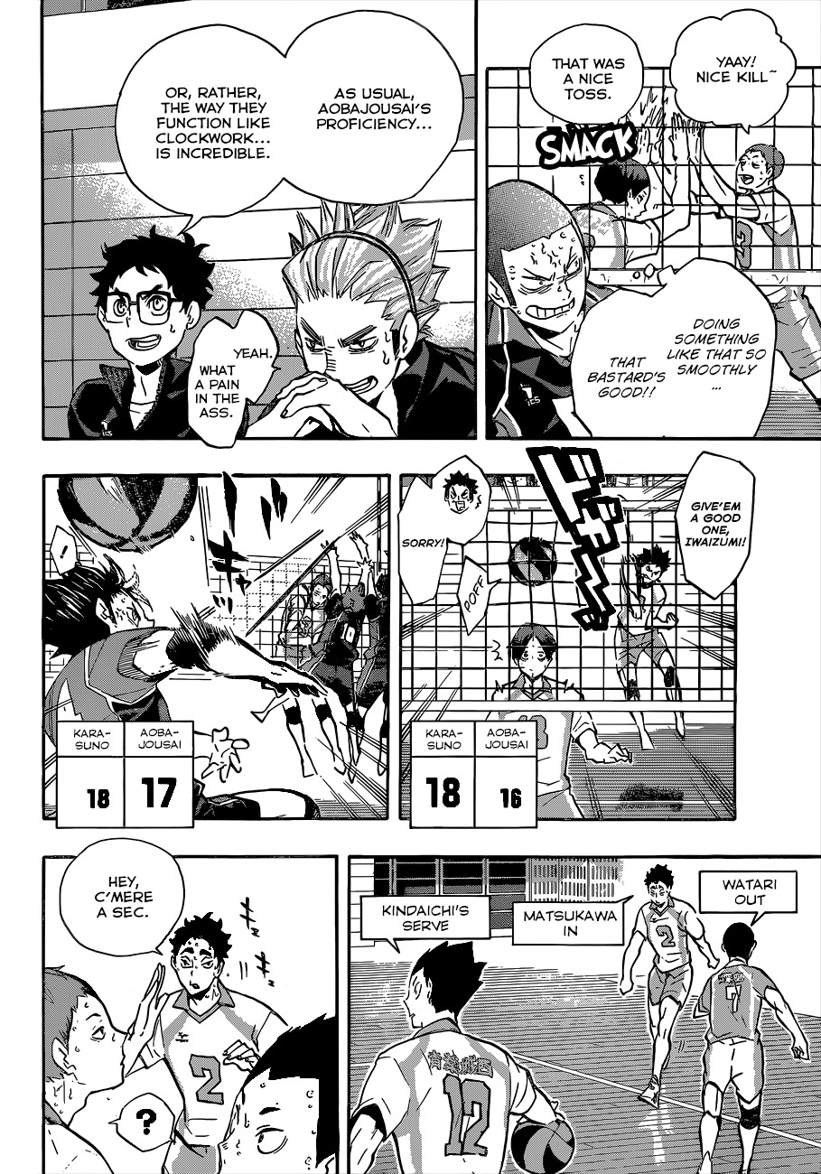 Haikyu!! Chapter 131 page 7 - Chapter 131: The Gears of Aobajosai