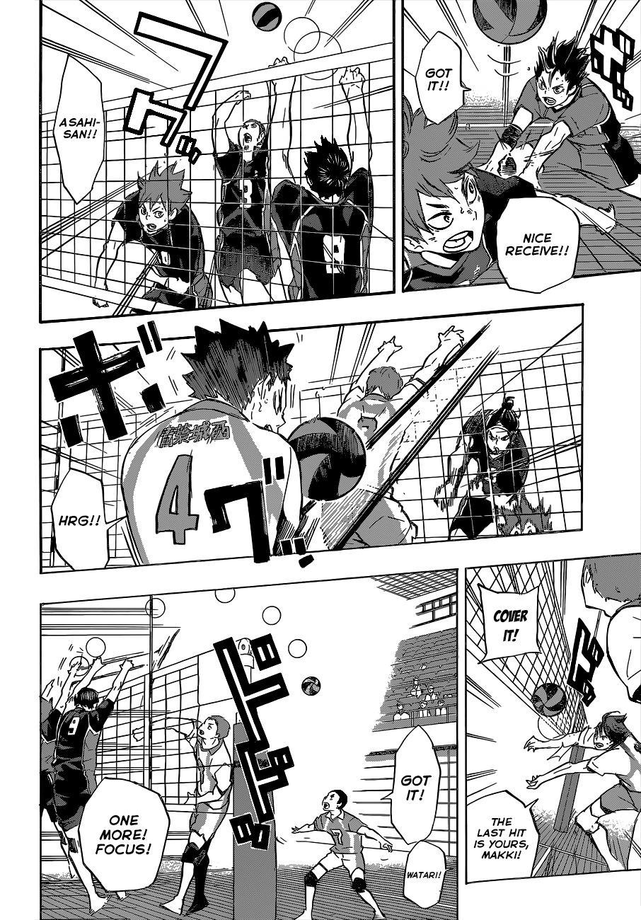 Haikyu!! Chapter 133 page 11 - Chapter 133: The Setter Showdown, Round 2