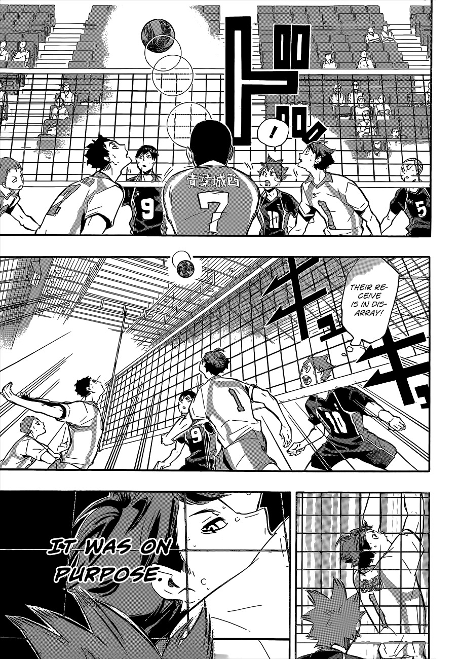 Haikyu!! Chapter 133 page 12 - Chapter 133: The Setter Showdown, Round 2