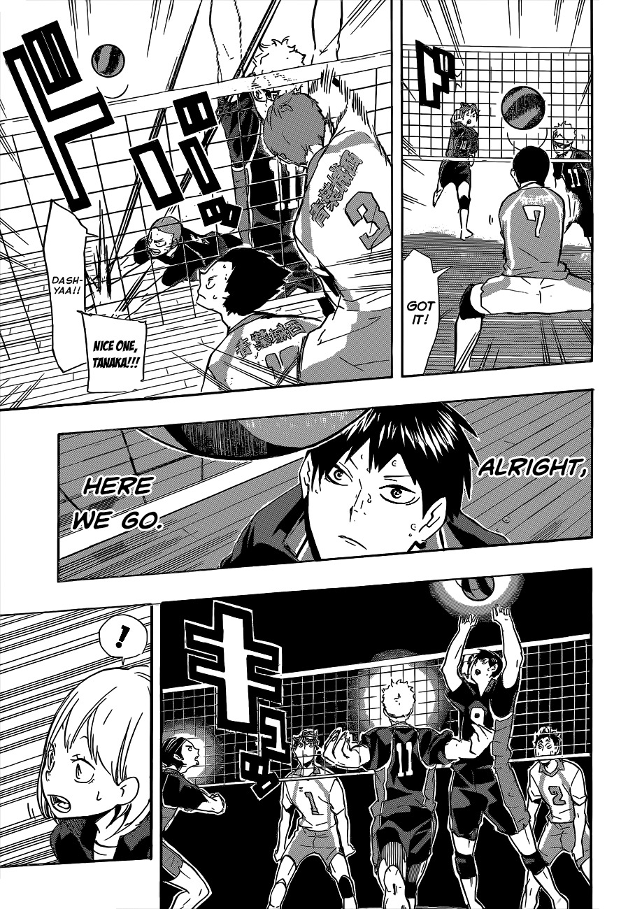 Haikyu!! Chapter 133 page 15 - Chapter 133: The Setter Showdown, Round 2