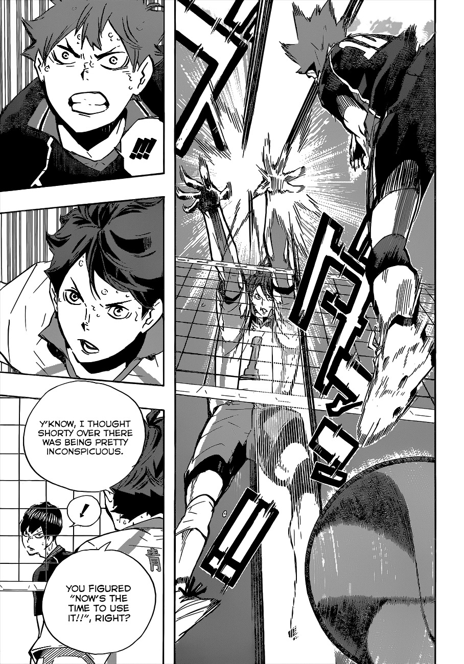 Haikyu!! Chapter 133 page 17 - Chapter 133: The Setter Showdown, Round 2