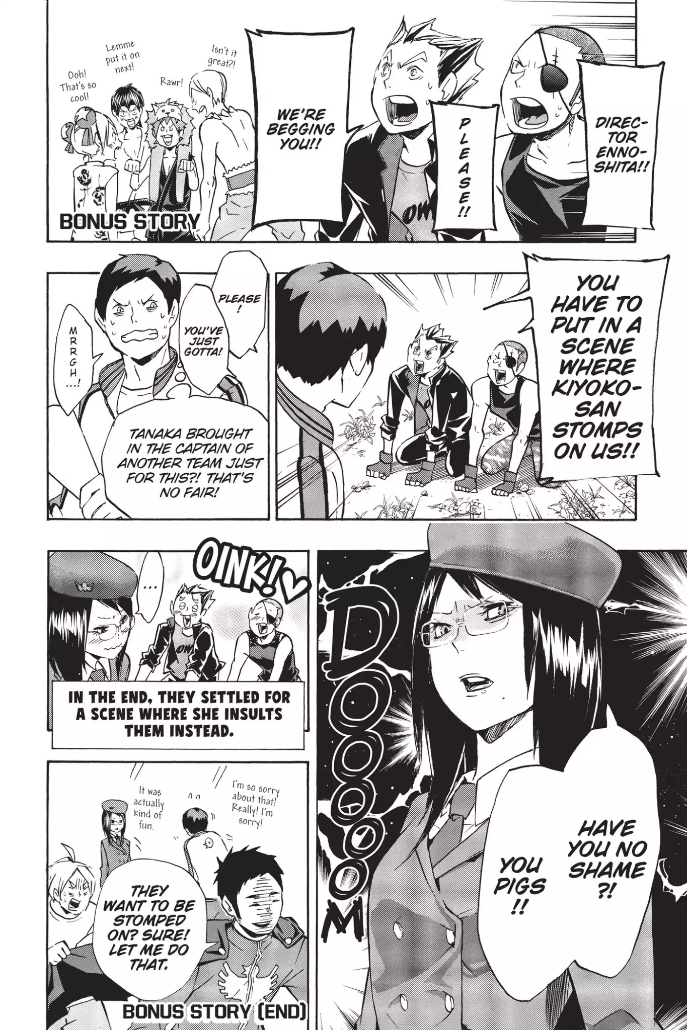 Haikyu!! Chapter 135.5 page 2 - Vol.15 Bonus Story