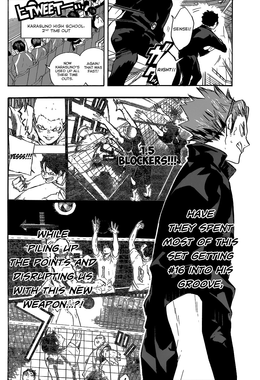 Haikyu!! Chapter 135 page 16 - Chapter 135: Slow Starter