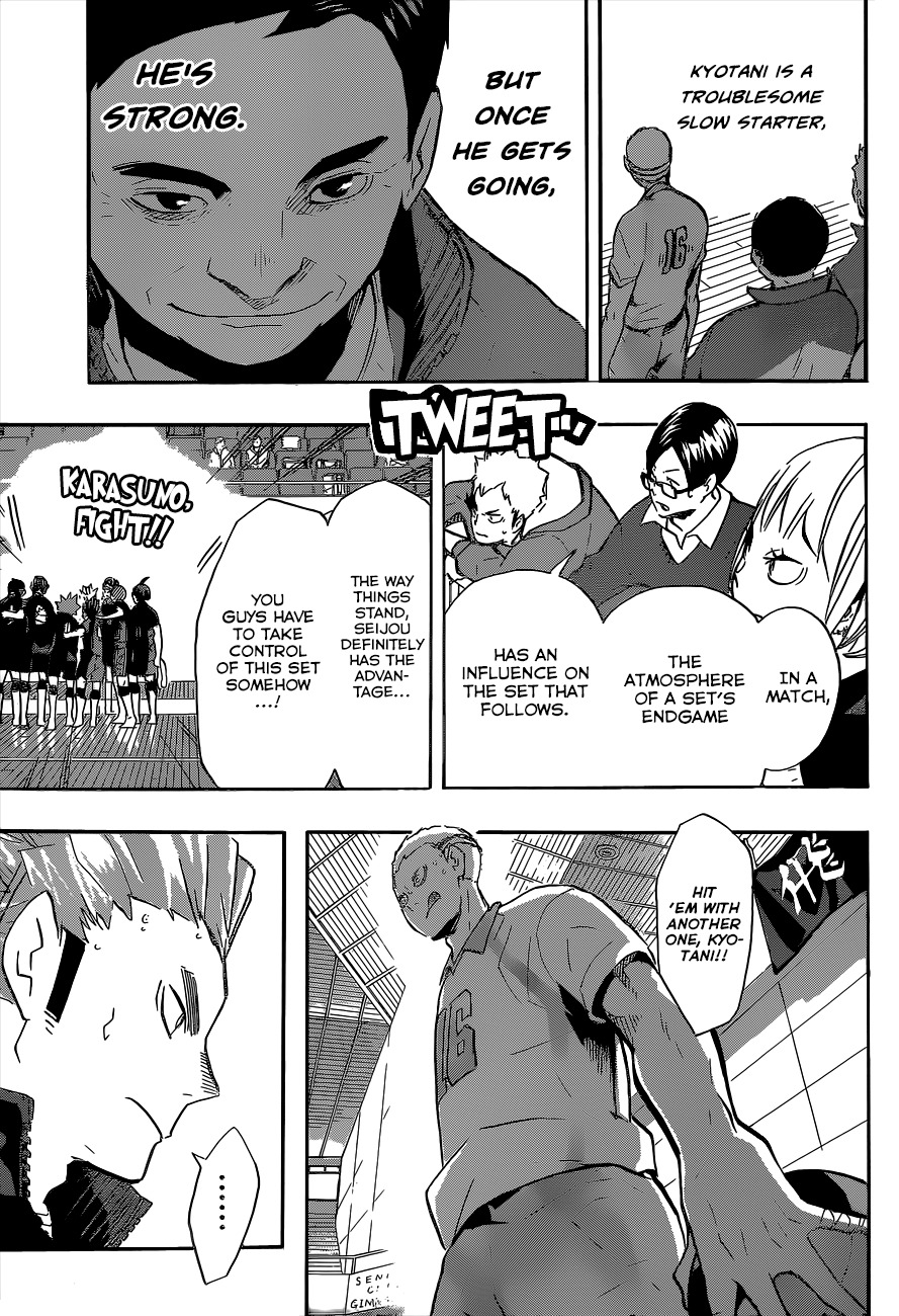 Haikyu!! Chapter 135 page 17 - Chapter 135: Slow Starter