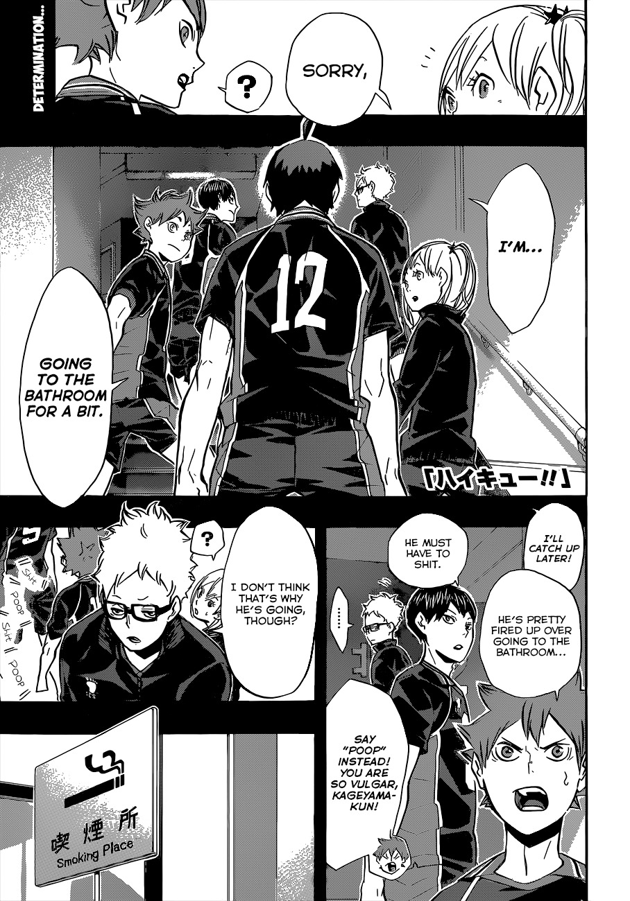 Haikyu!! Chapter 136 page 2 - Chapter 136: Something to Turn the Tides, Part 3