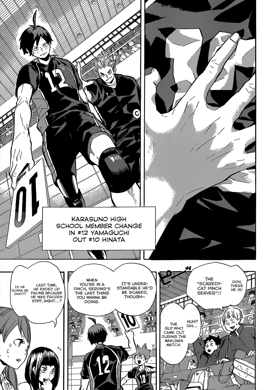 Haikyu!! Chapter 136 page 8 - Chapter 136: Something to Turn the Tides, Part 3