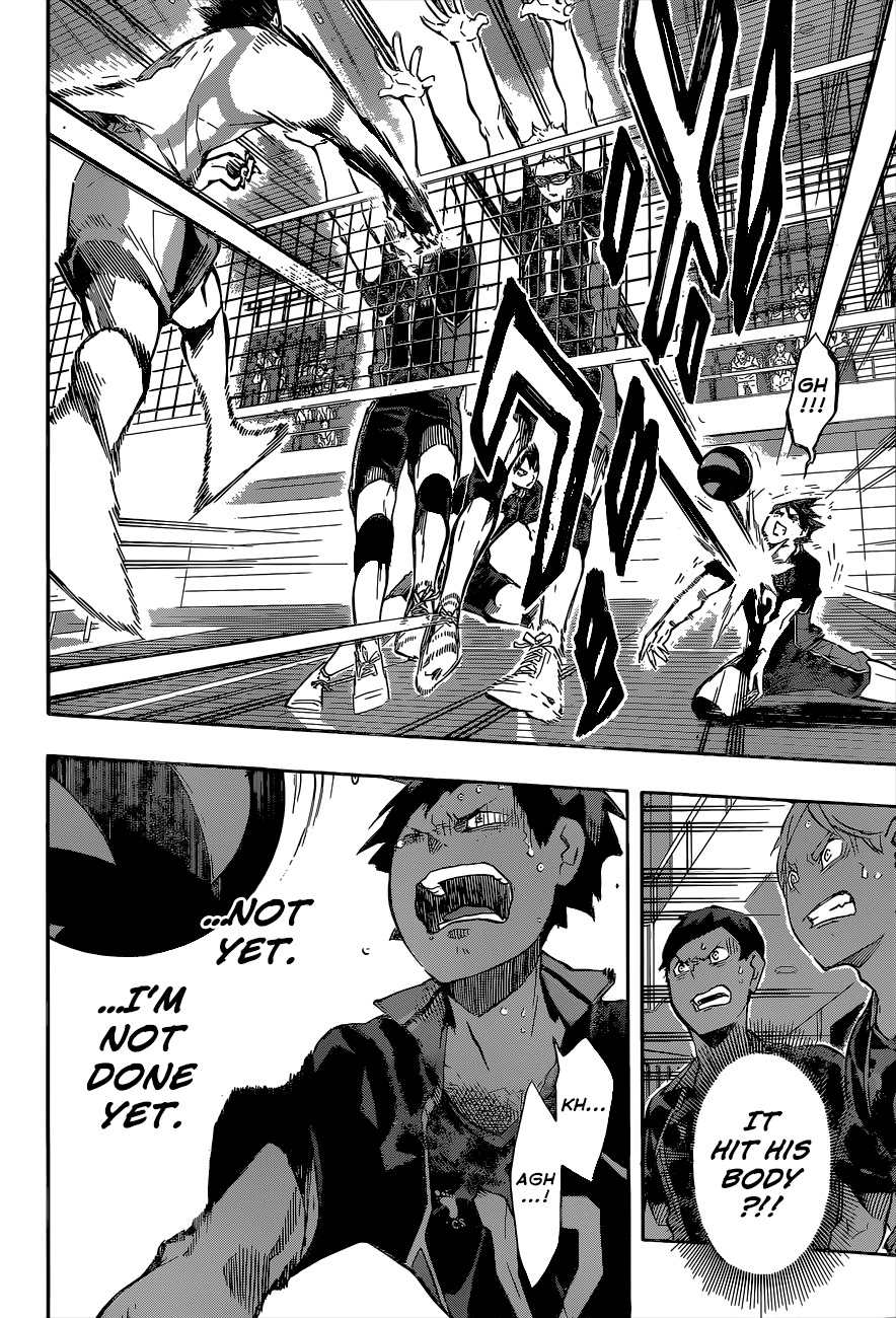 Haikyu!! Chapter 137 page 10 - Chapter 137: The Struggles of the Formerly Weak-Willed