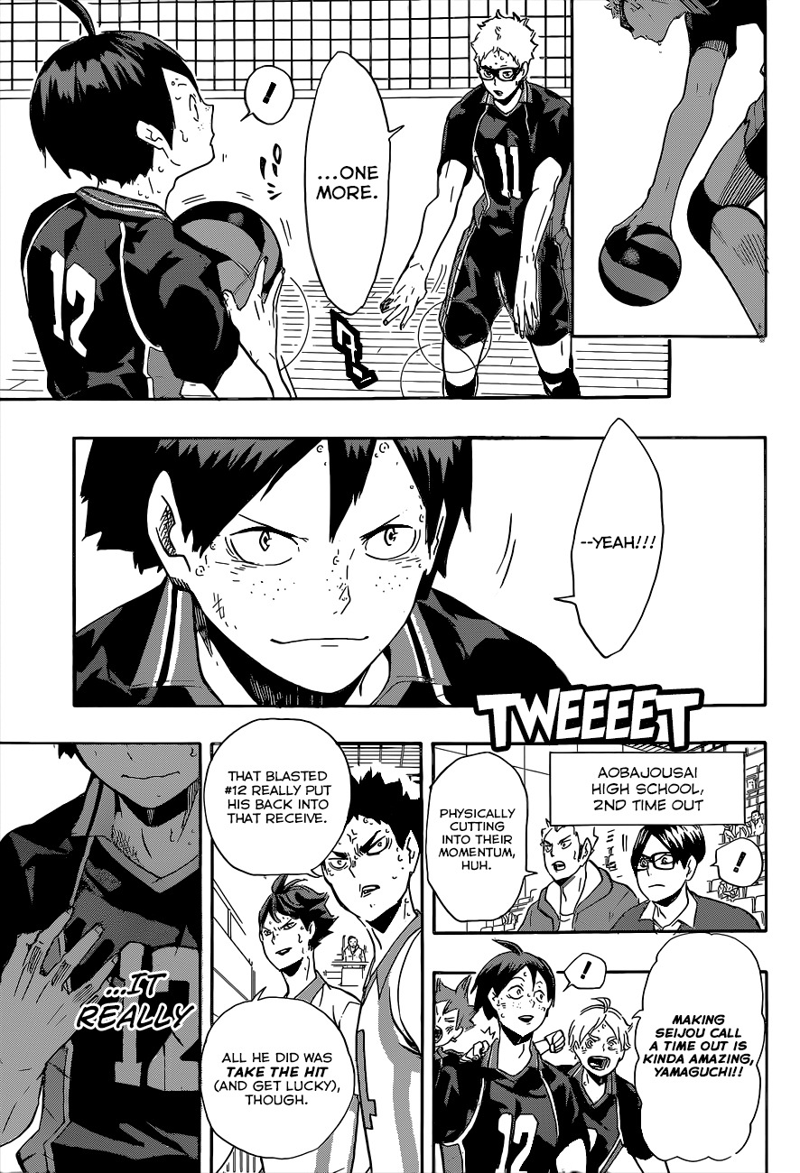 Haikyu!! Chapter 137 page 13 - Chapter 137: The Struggles of the Formerly Weak-Willed