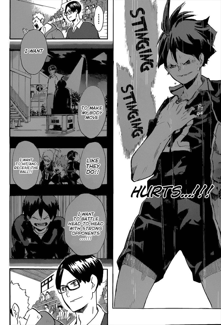 Haikyu!! Chapter 137 page 14 - Chapter 137: The Struggles of the Formerly Weak-Willed