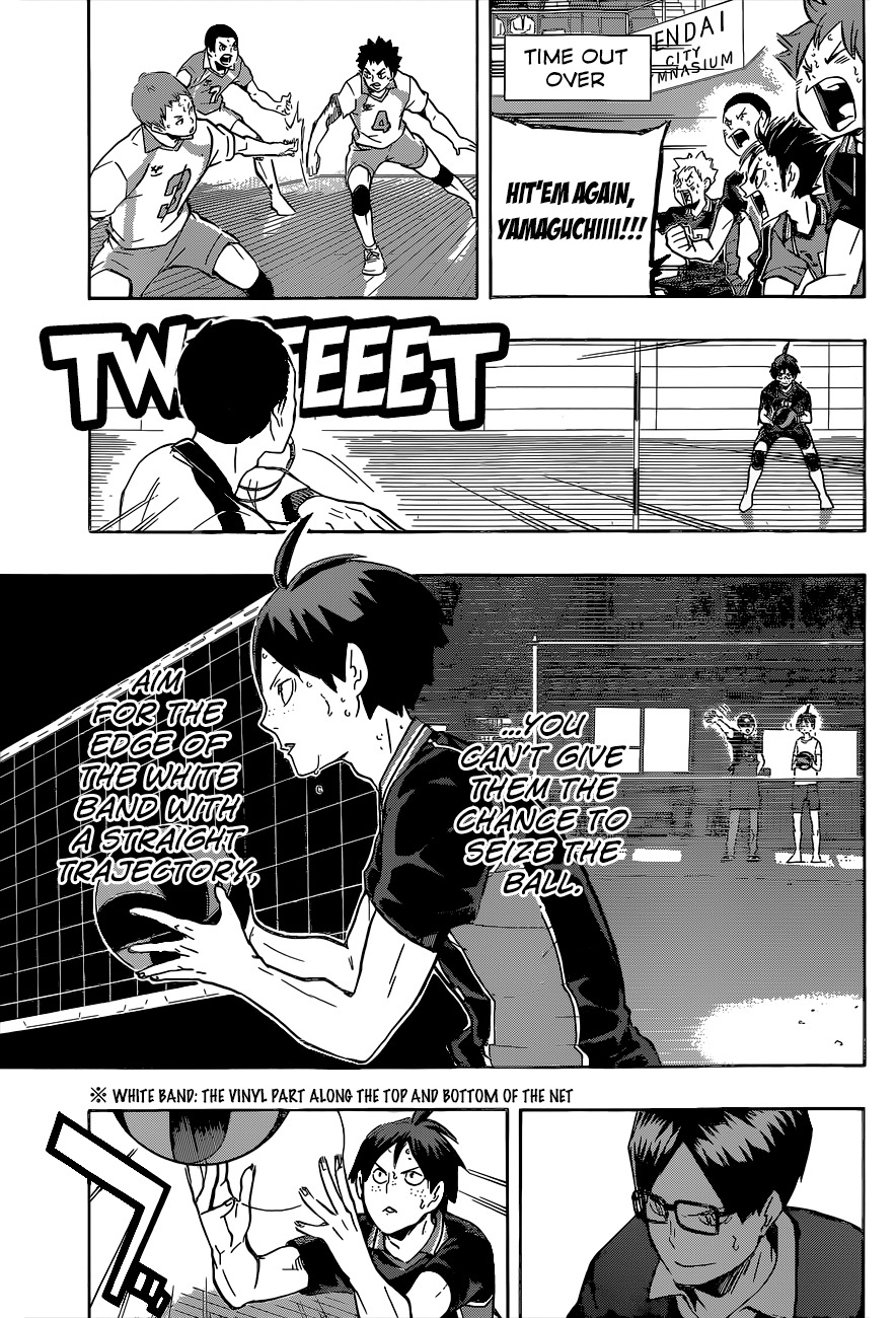 Haikyu!! Chapter 137 page 15 - Chapter 137: The Struggles of the Formerly Weak-Willed