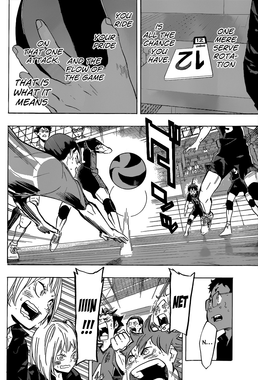 Haikyu!! Chapter 137 page 17 - Chapter 137: The Struggles of the Formerly Weak-Willed