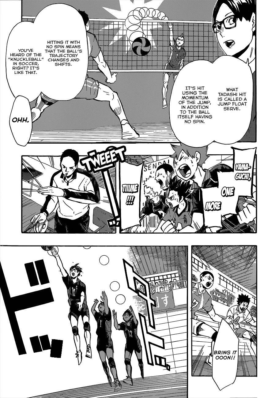 Haikyu!! Chapter 137 page 7 - Chapter 137: The Struggles of the Formerly Weak-Willed