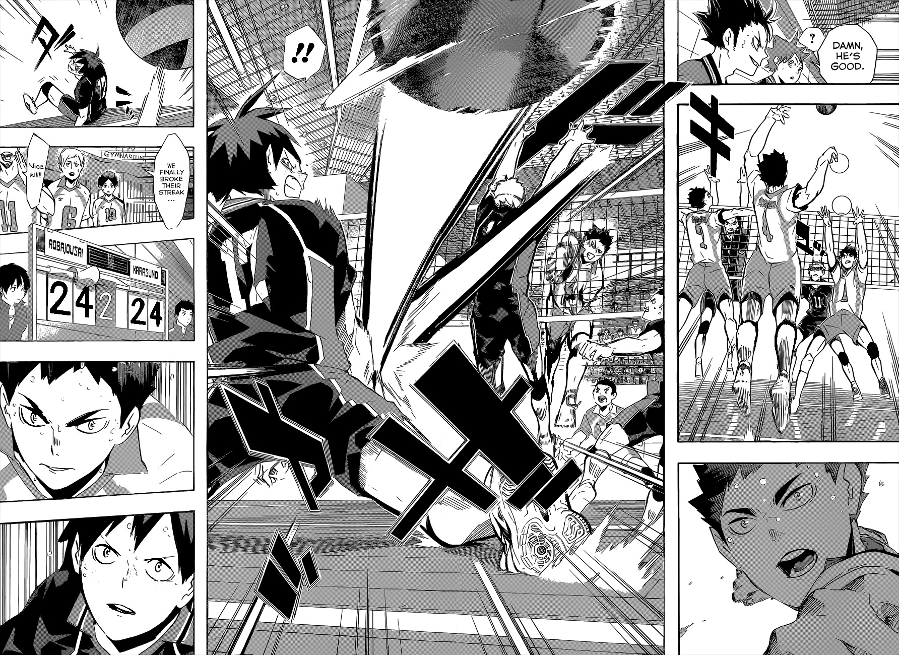 Haikyu!! Chapter 138 page 11 - Chapter 138: The Ultimate Attack, the Serve