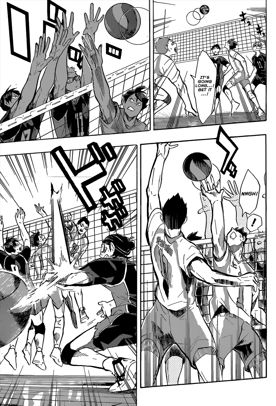 Haikyu!! Chapter 138 page 17 - Chapter 138: The Ultimate Attack, the Serve