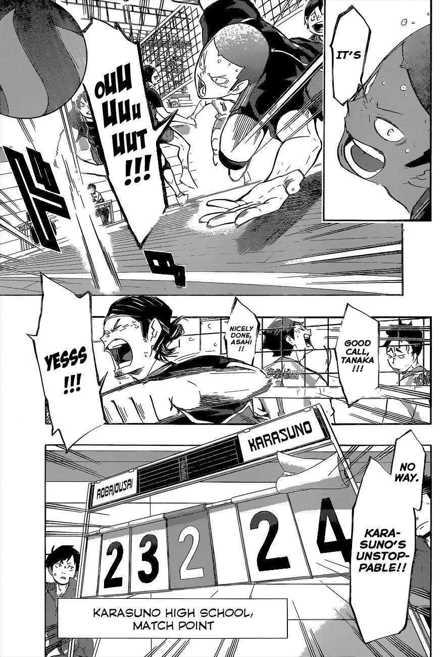 Haikyu!! Chapter 138 page 8 - Chapter 138: The Ultimate Attack, the Serve