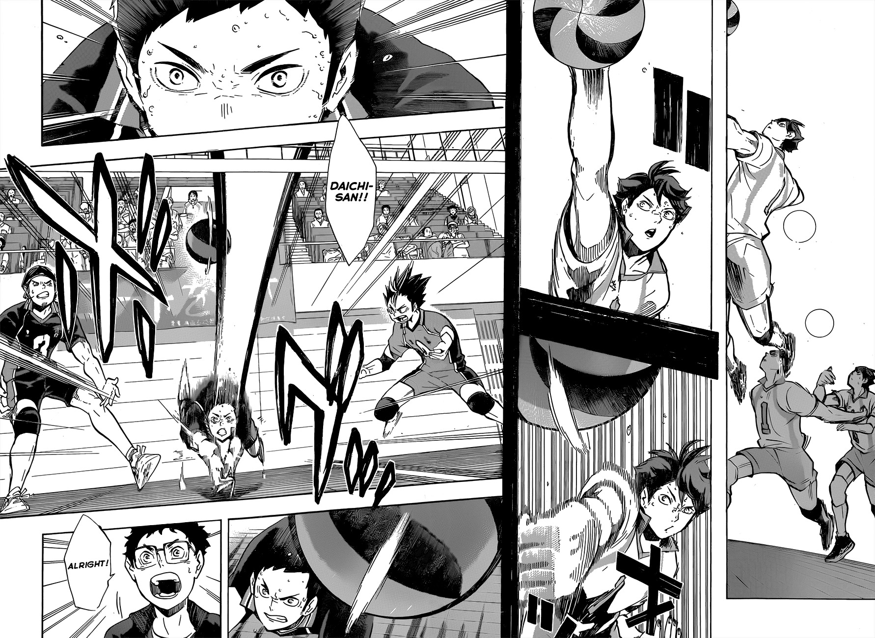 Haikyu!! Chapter 139 page 8 - Chapter 139: Old Enemies