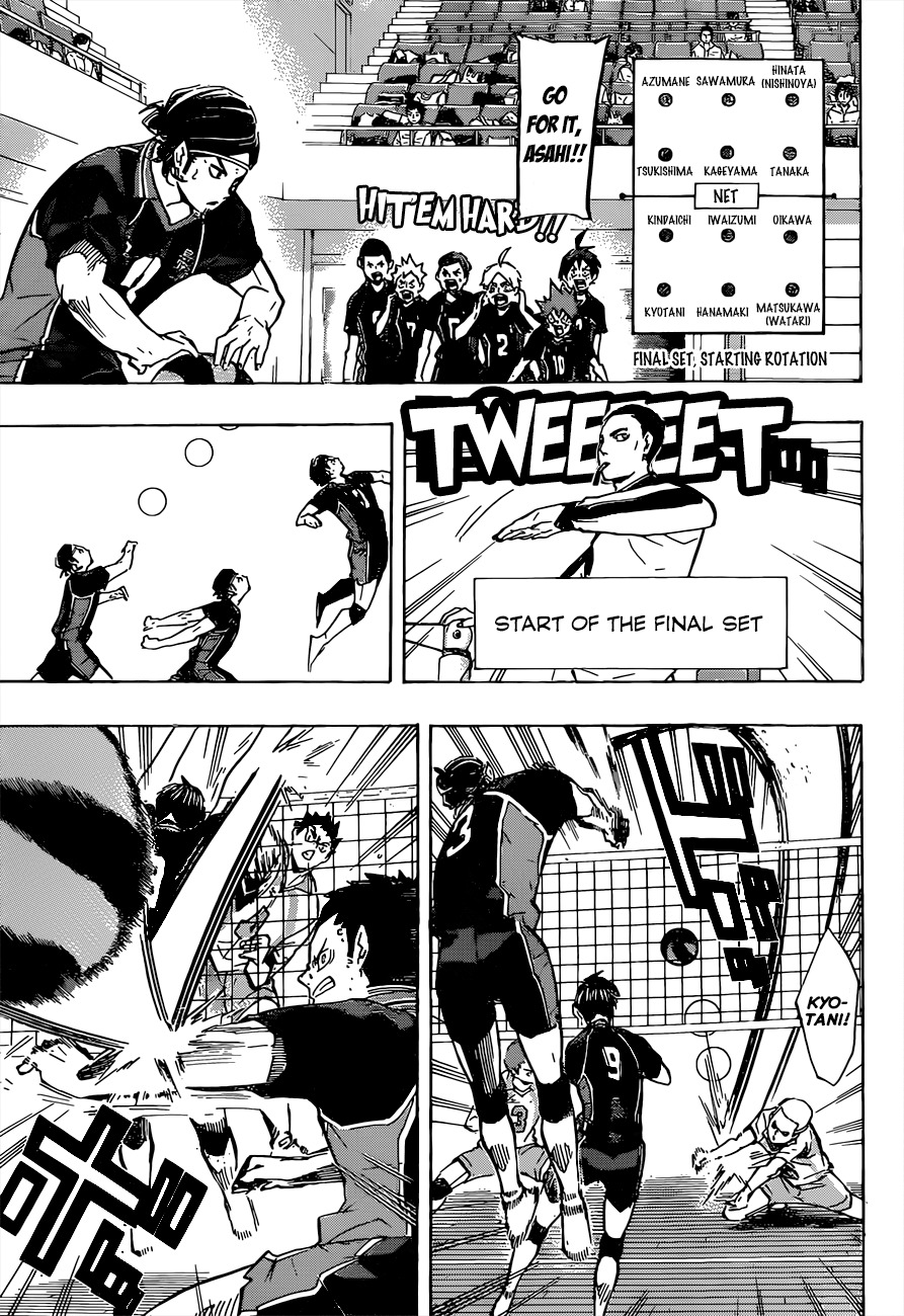 Haikyu!! Chapter 140 page 4 - Chapter 140: Fellows