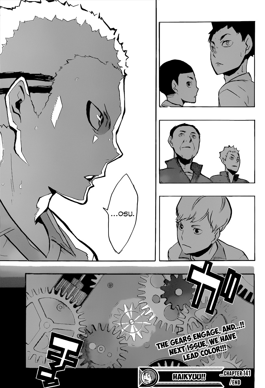Haikyu!! Chapter 141 page 18 - Chapter 141: "Team"