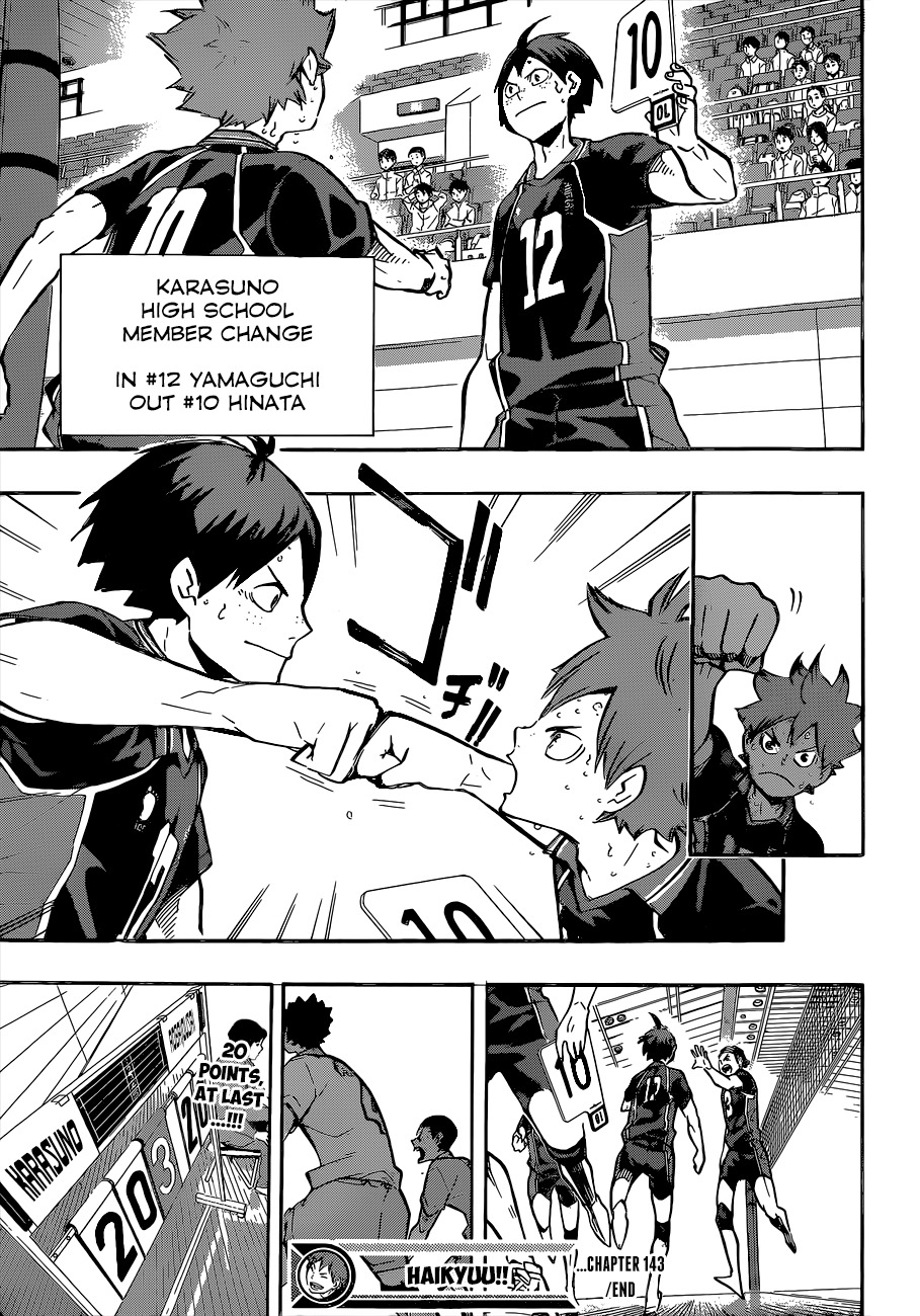 Haikyu!! Chapter 143 page 19 - Chapter 143: Light