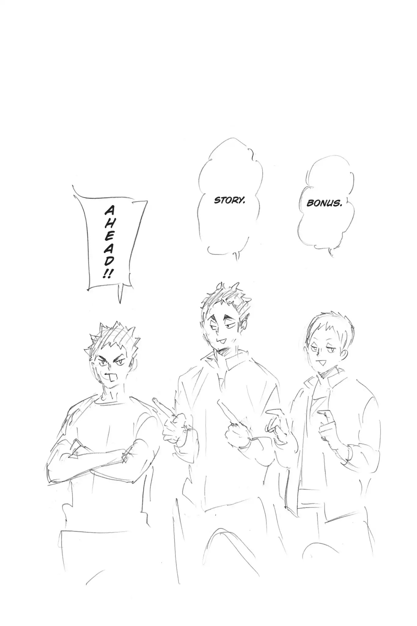 Haikyu!! Chapter 144.5 page 1 - Vol.16 Bonus Story