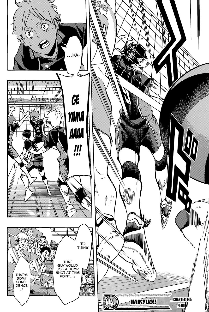 Haikyu!! Chapter 145 page 17 - Chapter 145: Limit Switch, Part 2