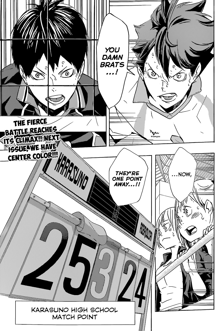 Haikyu!! Chapter 145 page 18 - Chapter 145: Limit Switch, Part 2