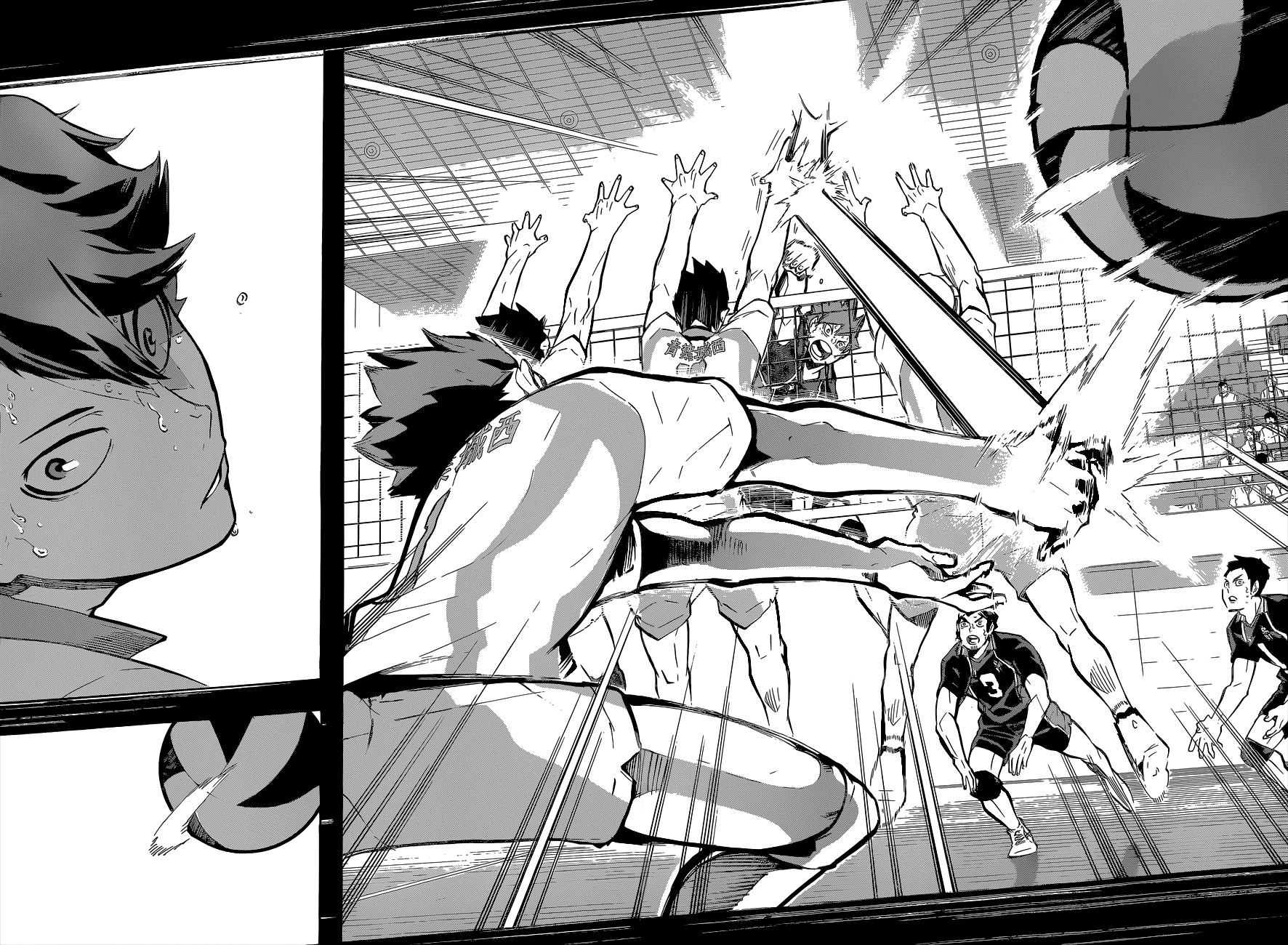 Haikyu!! Chapter 147 page 10 - Chapter 147: Head-to-Head