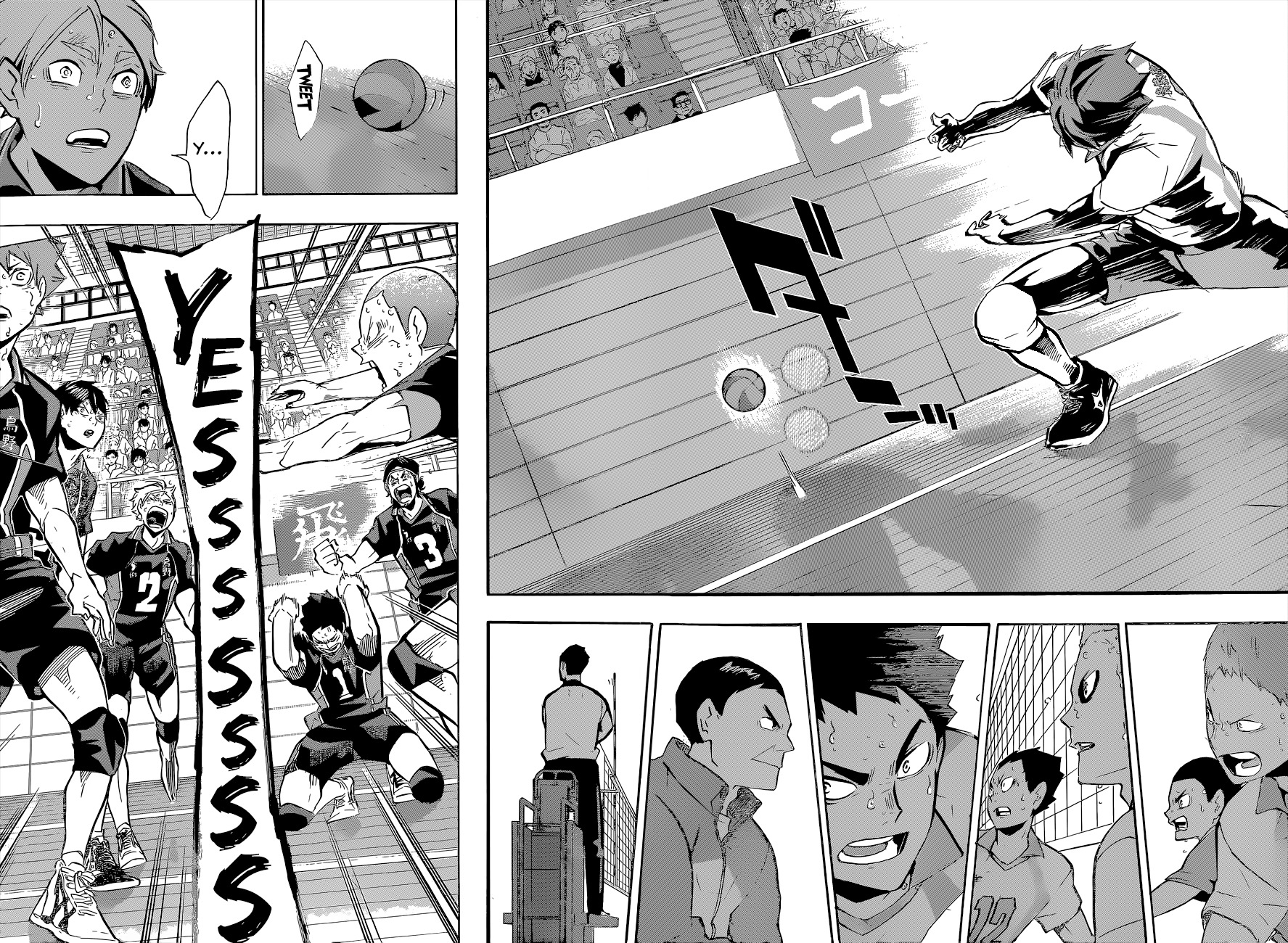 Haikyu!! Chapter 147 page 11 - Chapter 147: Head-to-Head