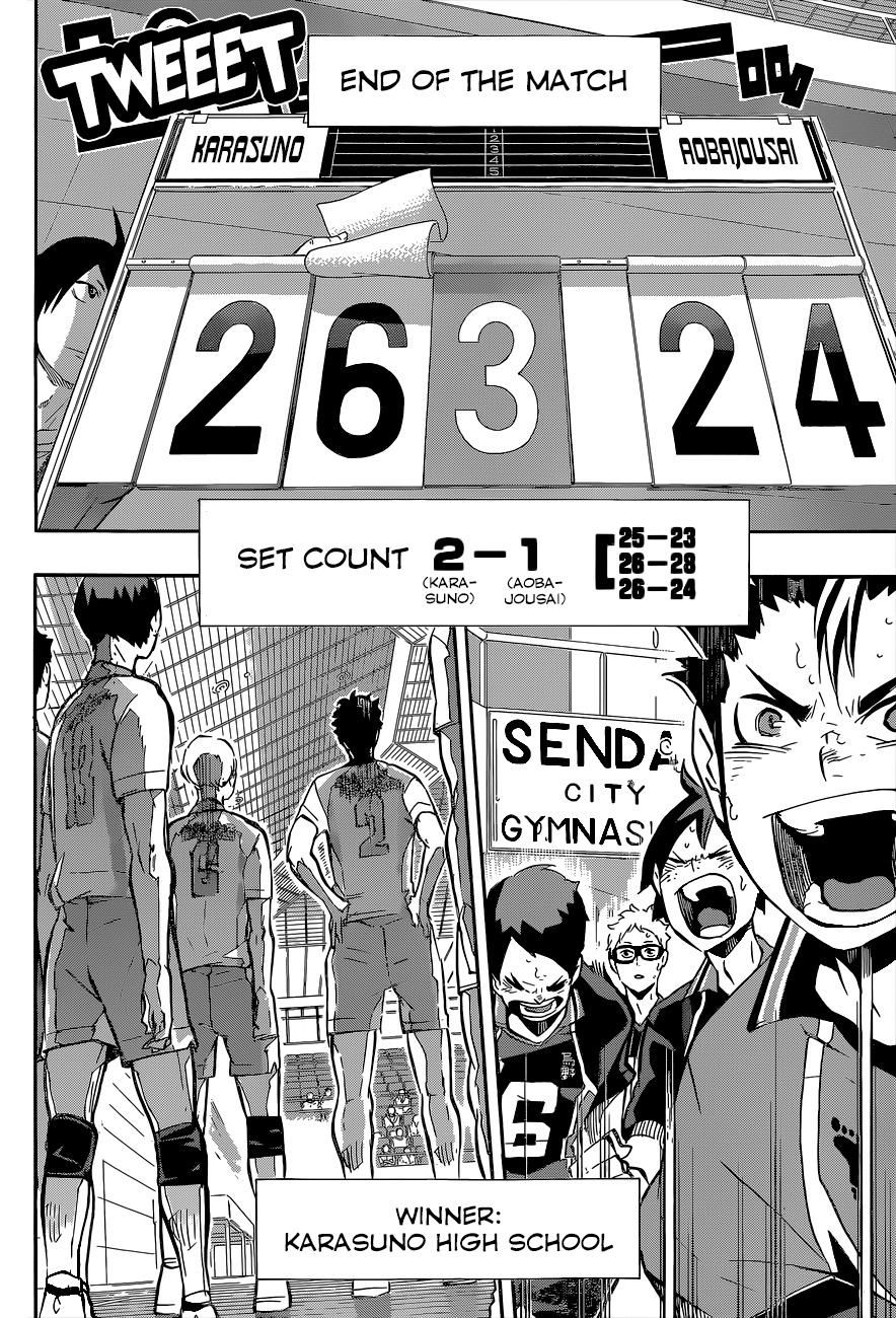 Haikyu!! Chapter 147 page 12 - Chapter 147: Head-to-Head