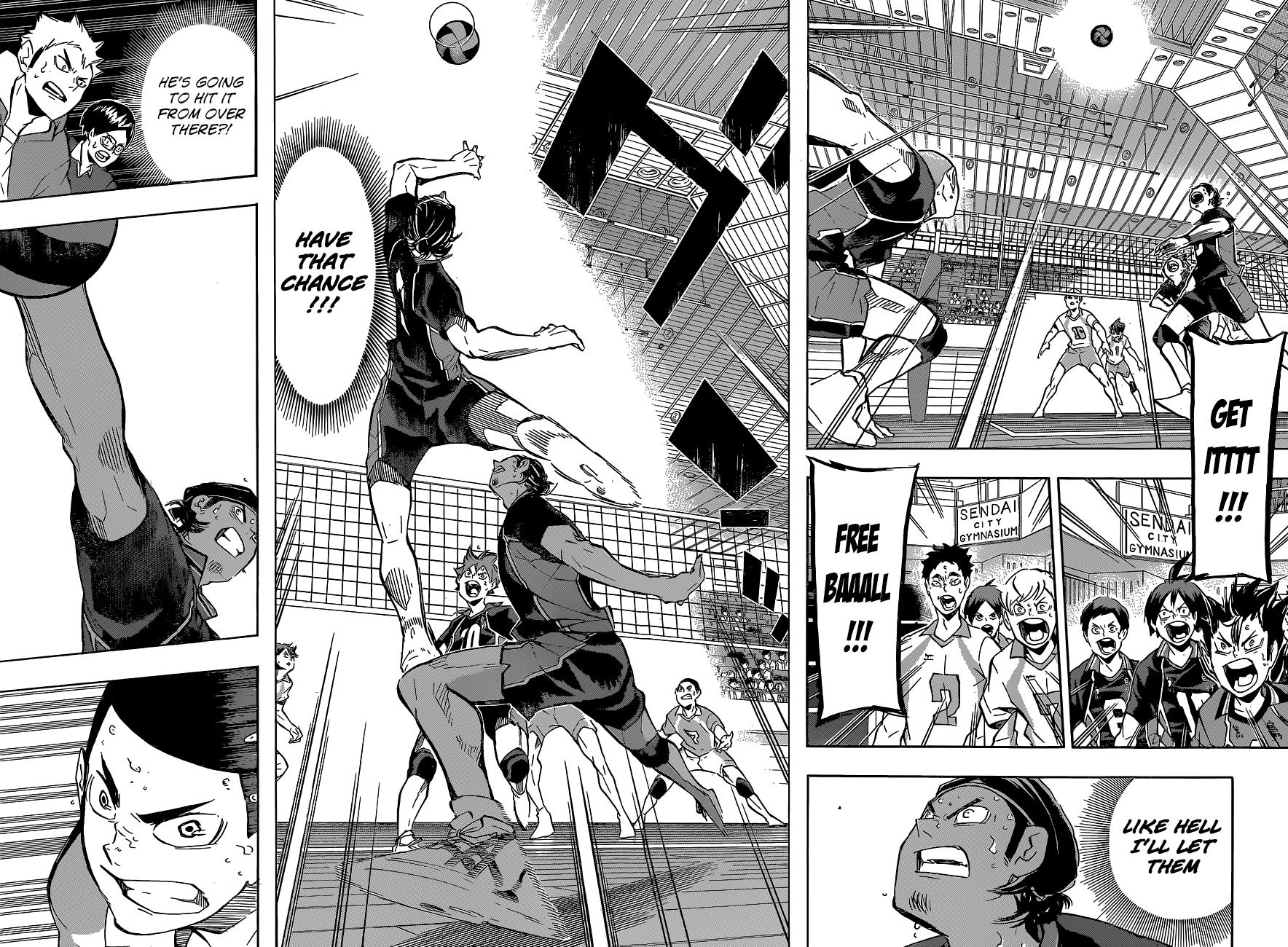 Haikyu!! Chapter 147 page 3 - Chapter 147: Head-to-Head