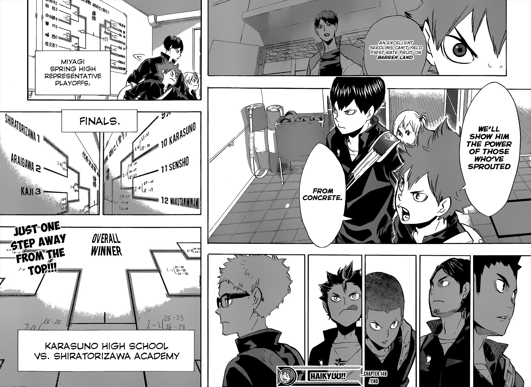 Haikyu!! Chapter 148 page 16 - Chapter 148: Declaration of War