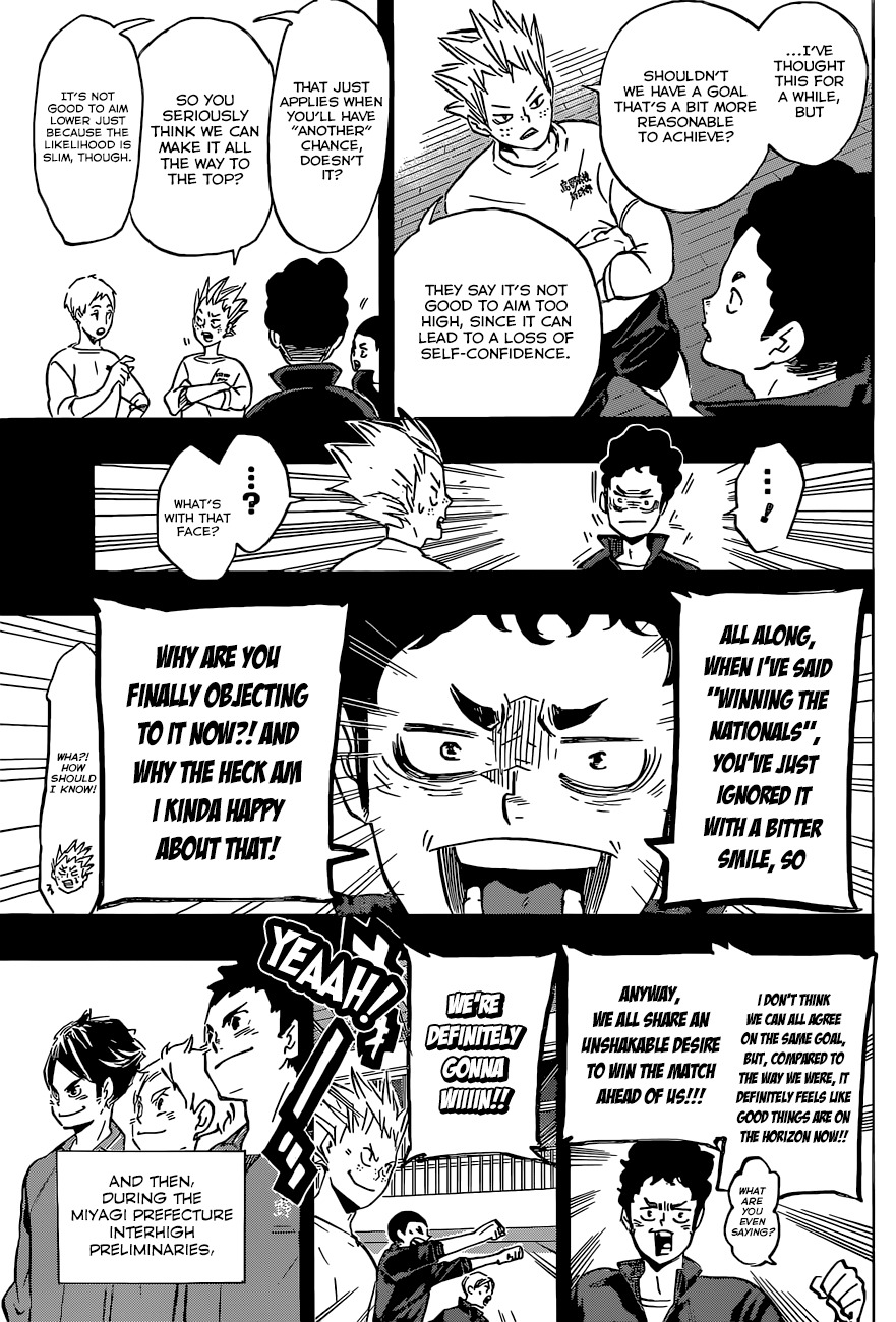 Haikyu!! Chapter 149 page 12 - Chapter 149: A Chemical Reaction of Encounters