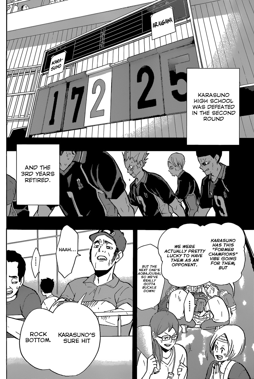 Haikyu!! Chapter 149 page 13 - Chapter 149: A Chemical Reaction of Encounters