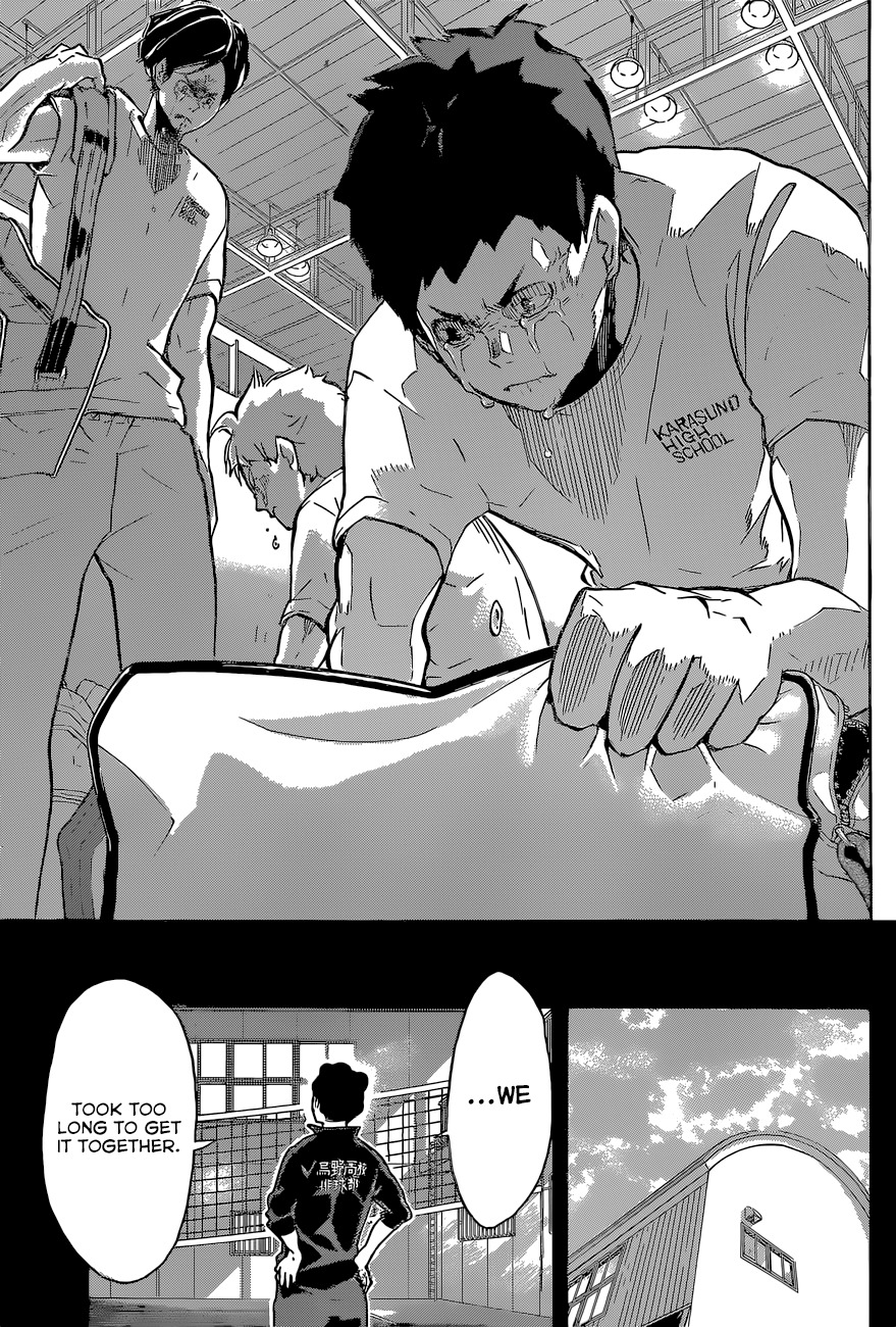 Haikyu!! Chapter 149 page 14 - Chapter 149: A Chemical Reaction of Encounters