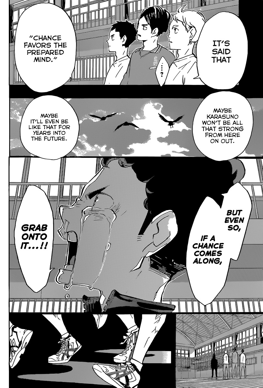 Haikyu!! Chapter 149 page 15 - Chapter 149: A Chemical Reaction of Encounters