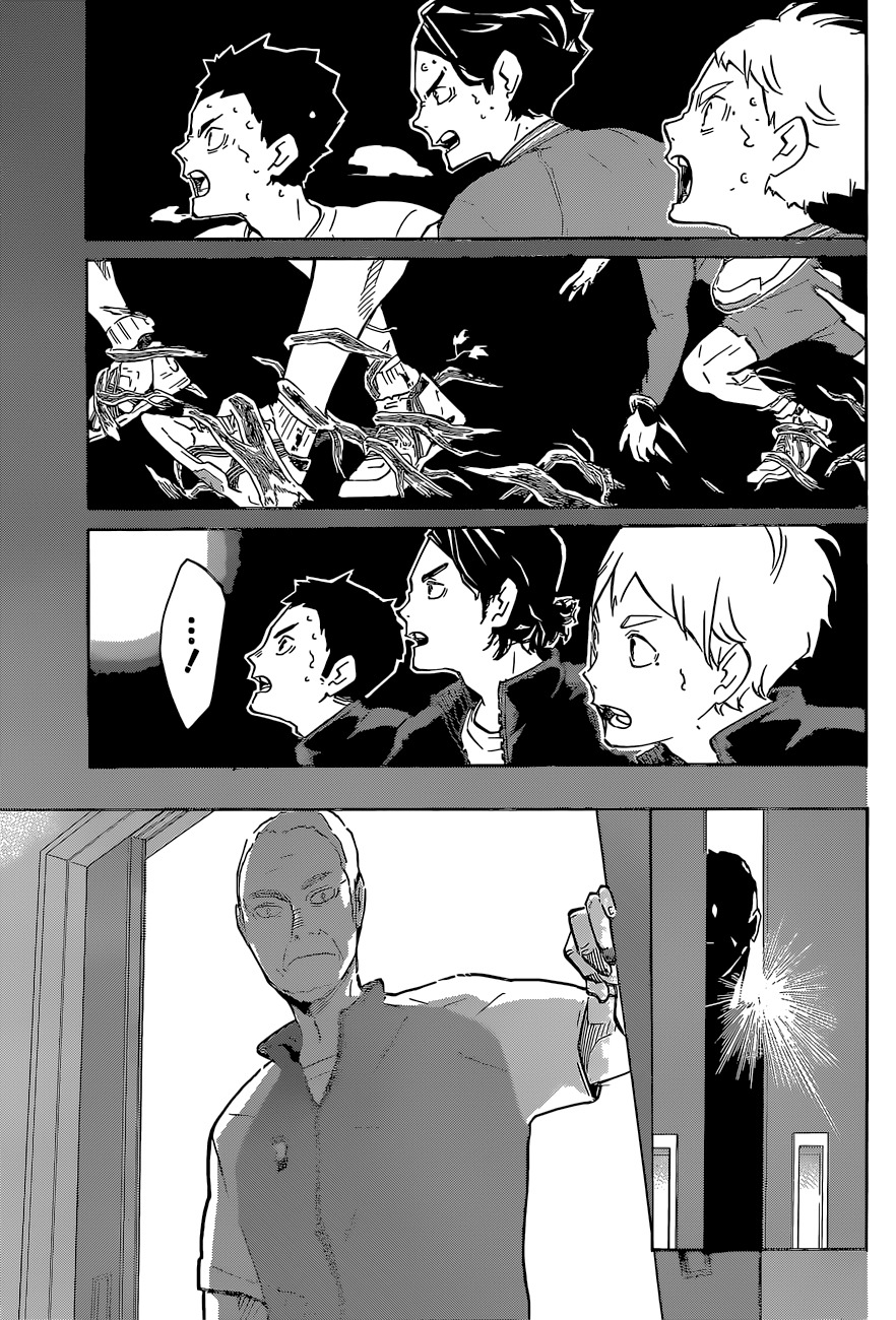 Haikyu!! Chapter 149 page 16 - Chapter 149: A Chemical Reaction of Encounters