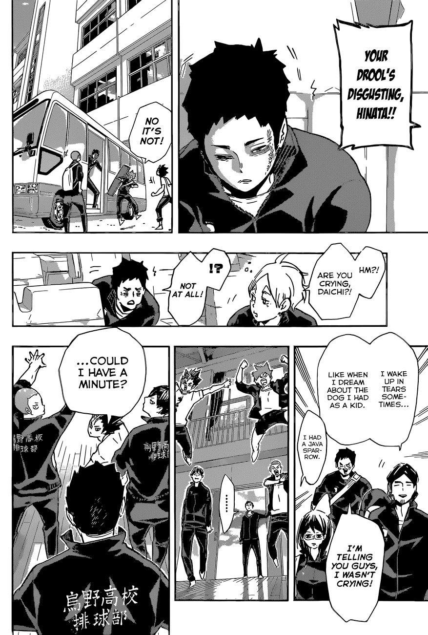 Haikyu!! Chapter 149 page 17 - Chapter 149: A Chemical Reaction of Encounters