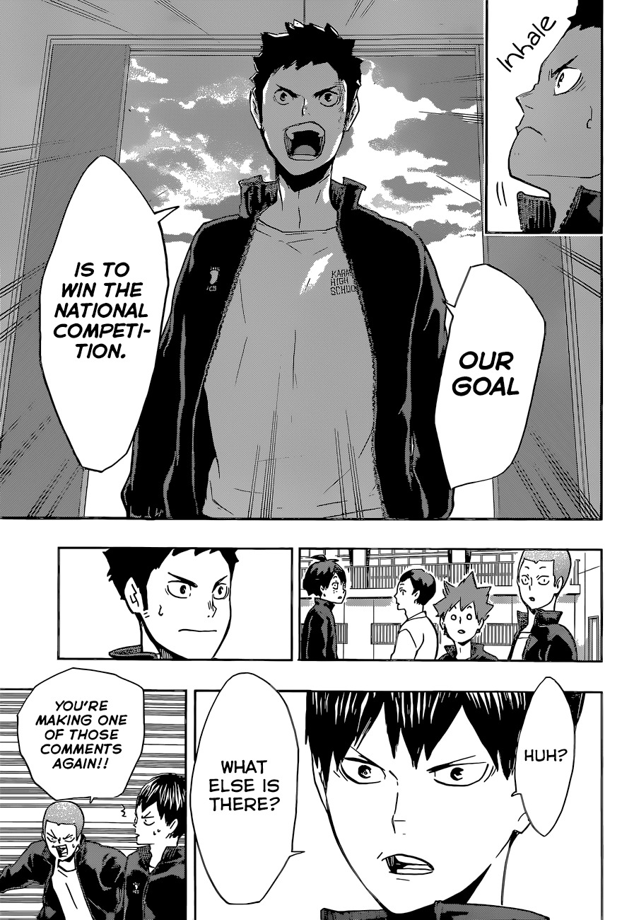 Haikyu!! Chapter 149 page 18 - Chapter 149: A Chemical Reaction of Encounters
