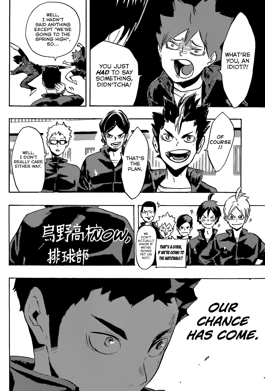 Haikyu!! Chapter 149 page 19 - Chapter 149: A Chemical Reaction of Encounters