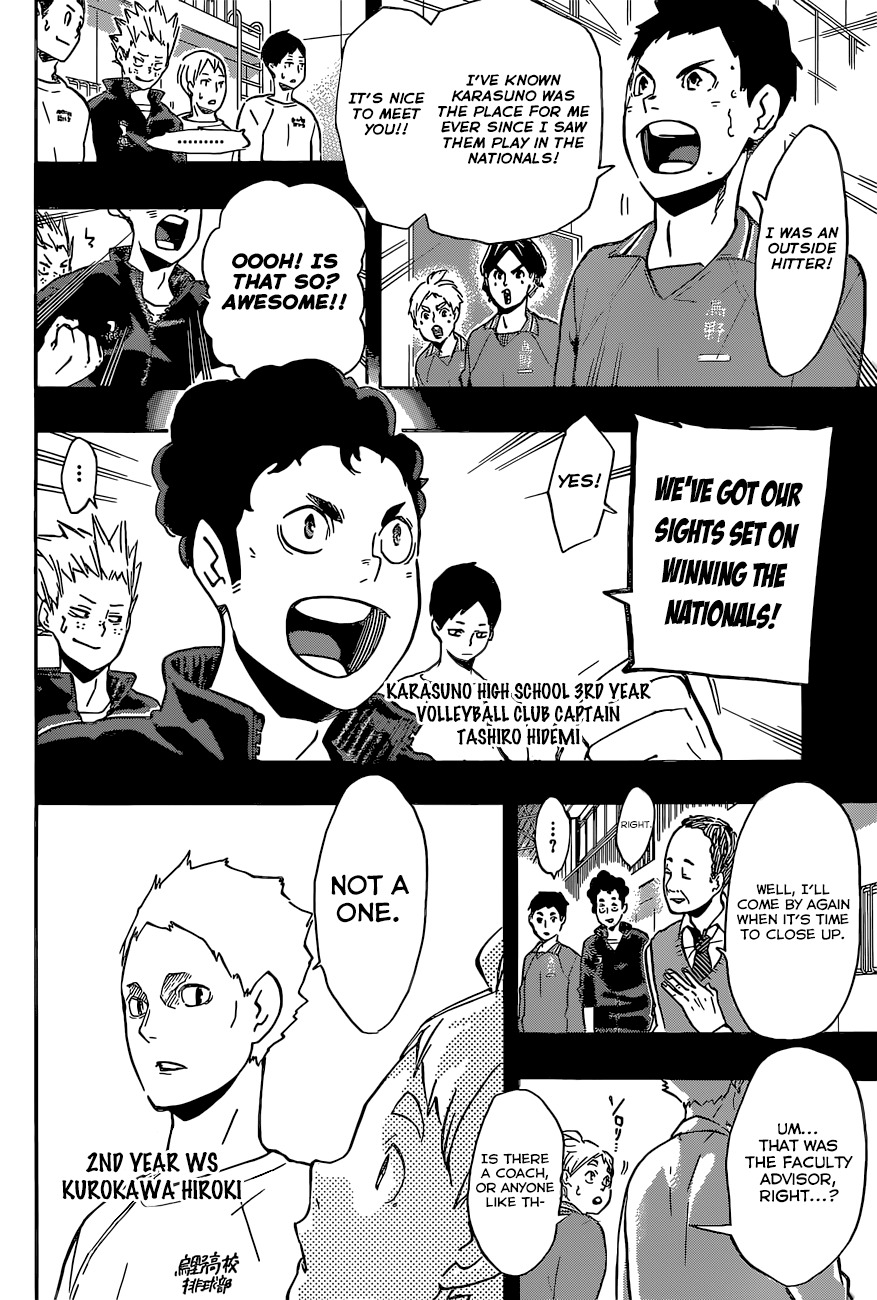 Haikyu!! Chapter 149 page 5 - Chapter 149: A Chemical Reaction of Encounters
