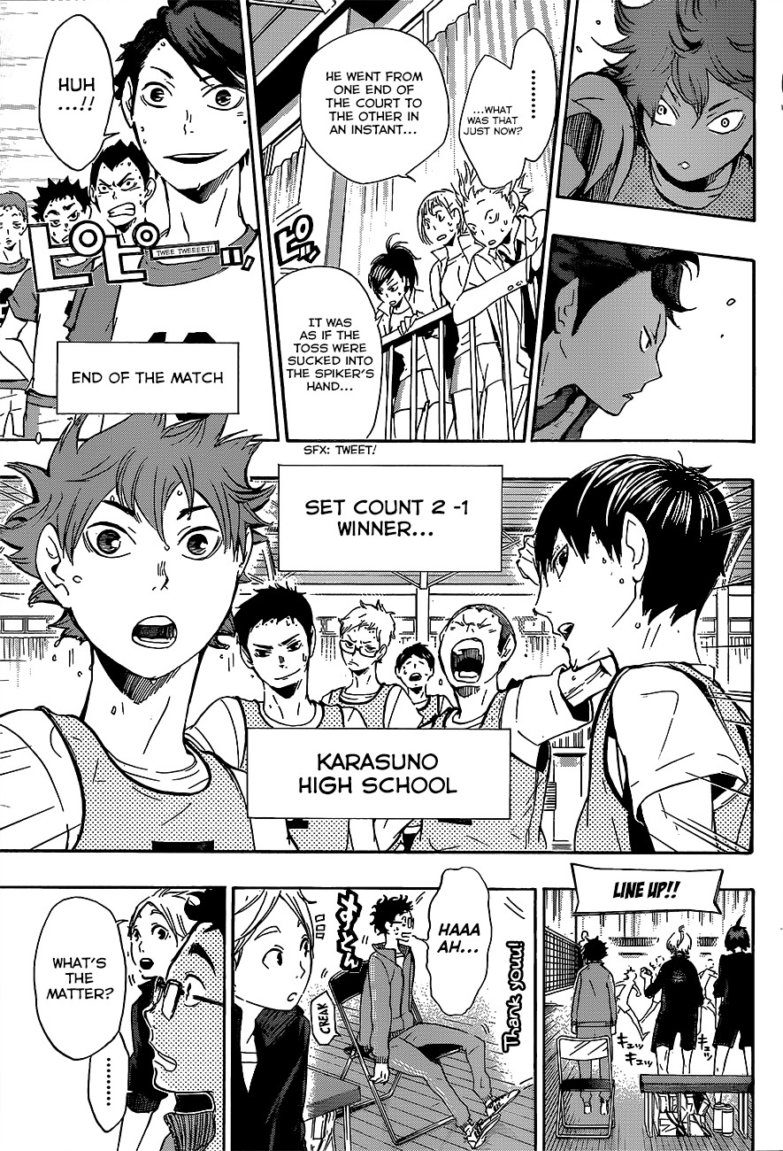 Haikyu!! Chapter 15 page 3 - Chapter 15: Chemical Reaction