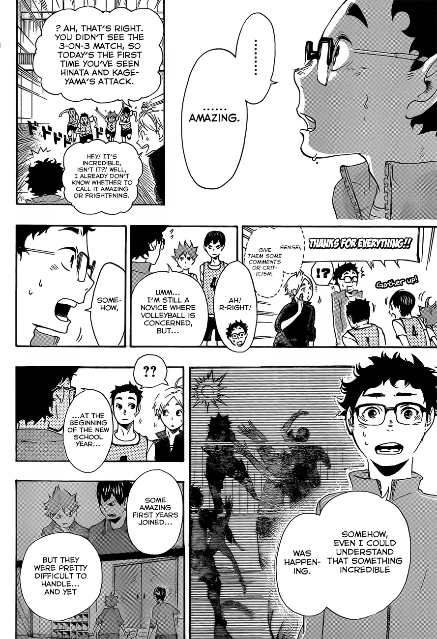 Haikyu!! Chapter 15 page 4 - Chapter 15: Chemical Reaction