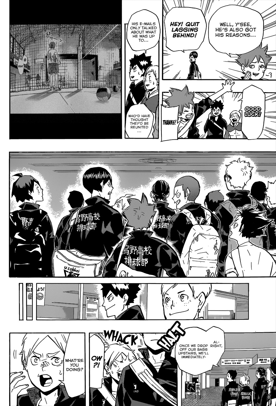 Haikyu!! Chapter 150 page 8 - Chapter 150: Greetings