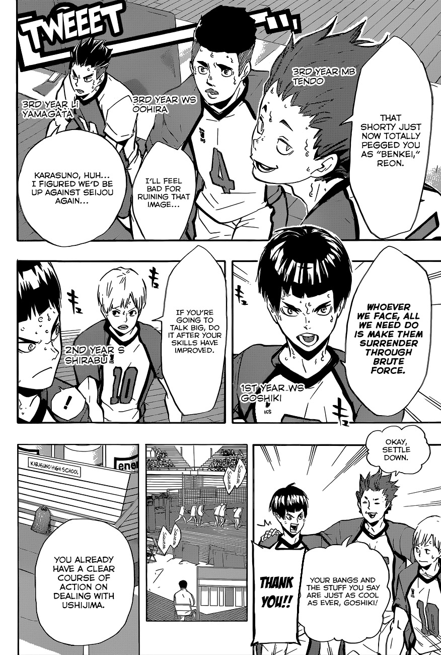 Haikyu!! Chapter 151 page 3 - Chapter 151: Final Novices