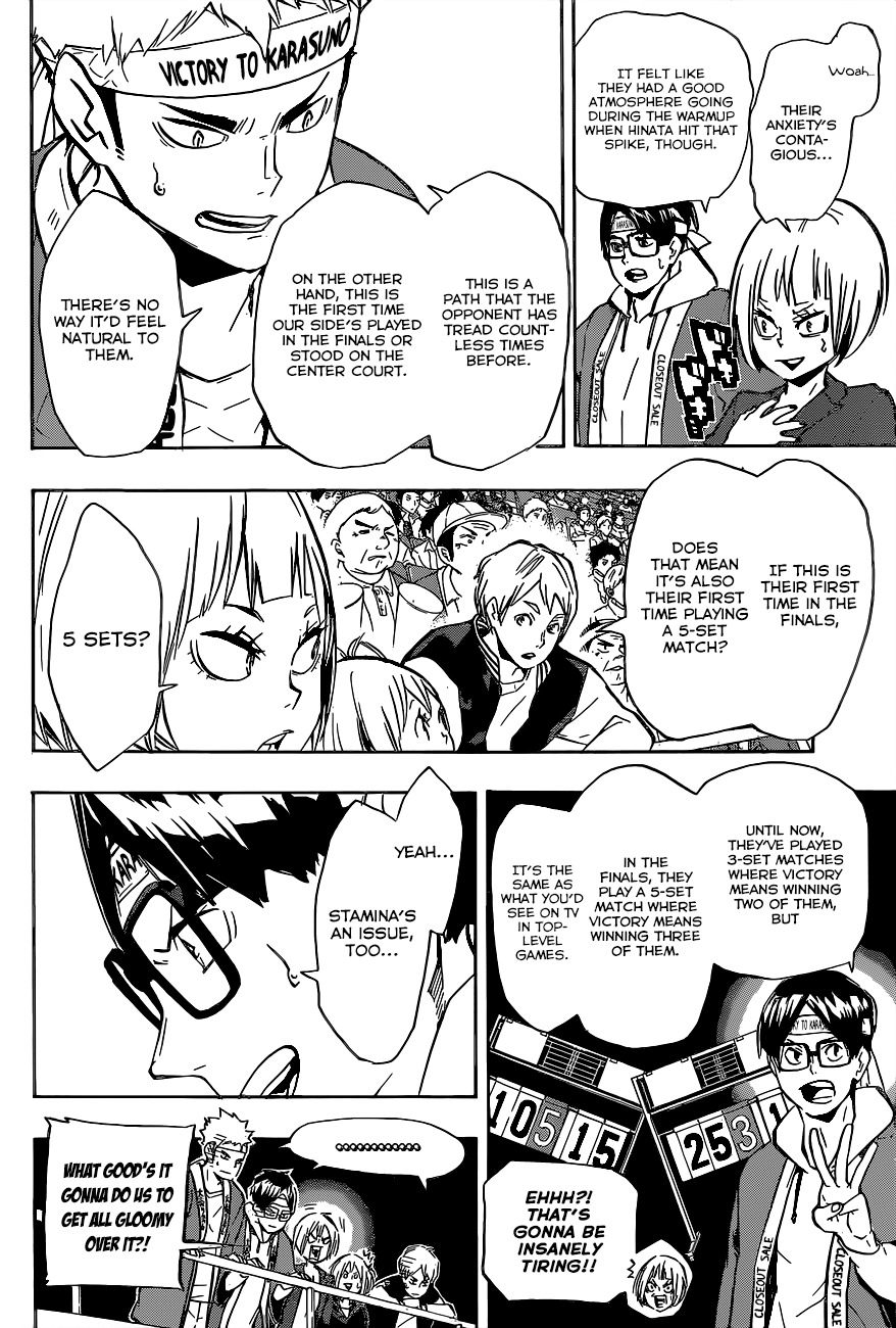 Haikyu!! Chapter 151 page 8 - Chapter 151: Final Novices