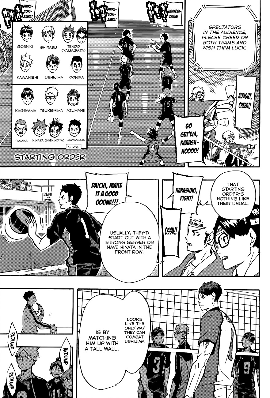 Haikyu!! Chapter 151 page 9 - Chapter 151: Final Novices