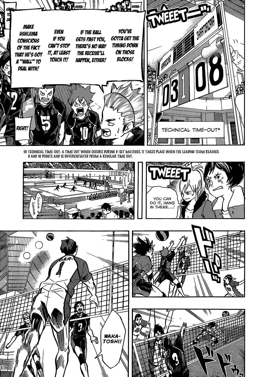 Haikyu!! Chapter 152 page 10 - Chapter 152: The "Lefty" Menace