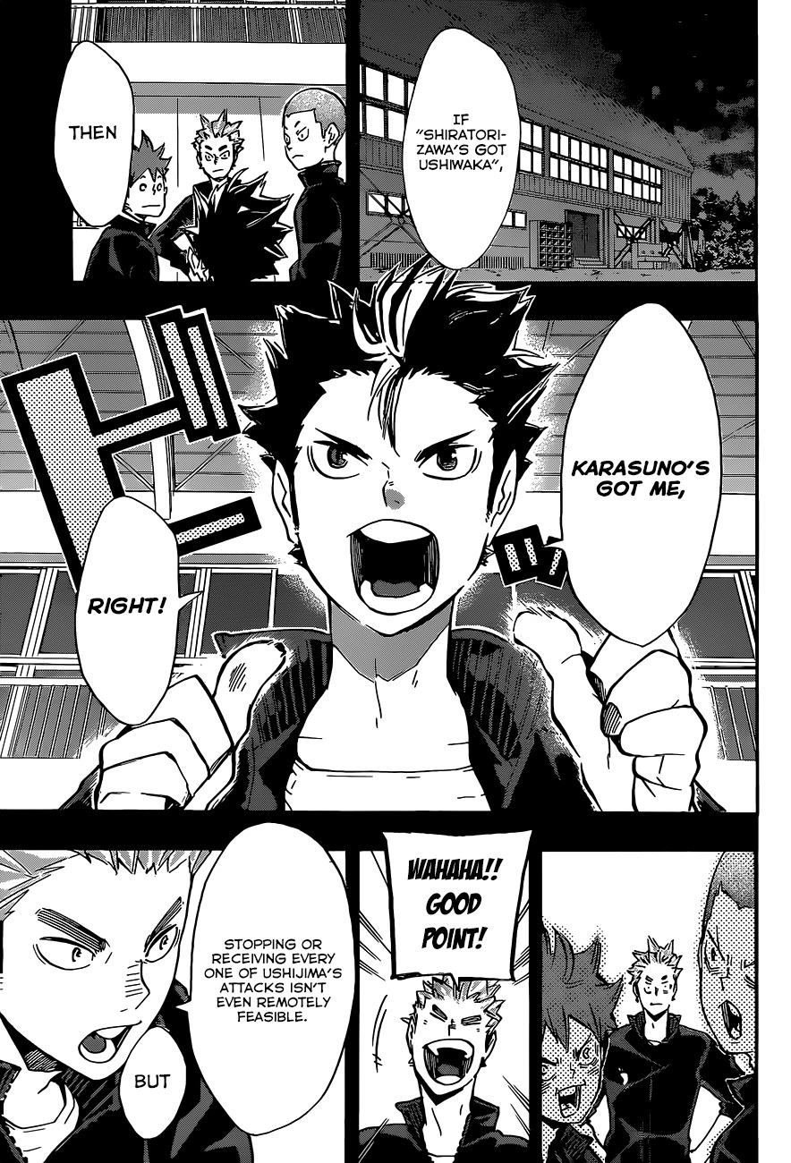 Haikyu!! Chapter 152 page 12 - Chapter 152: The "Lefty" Menace