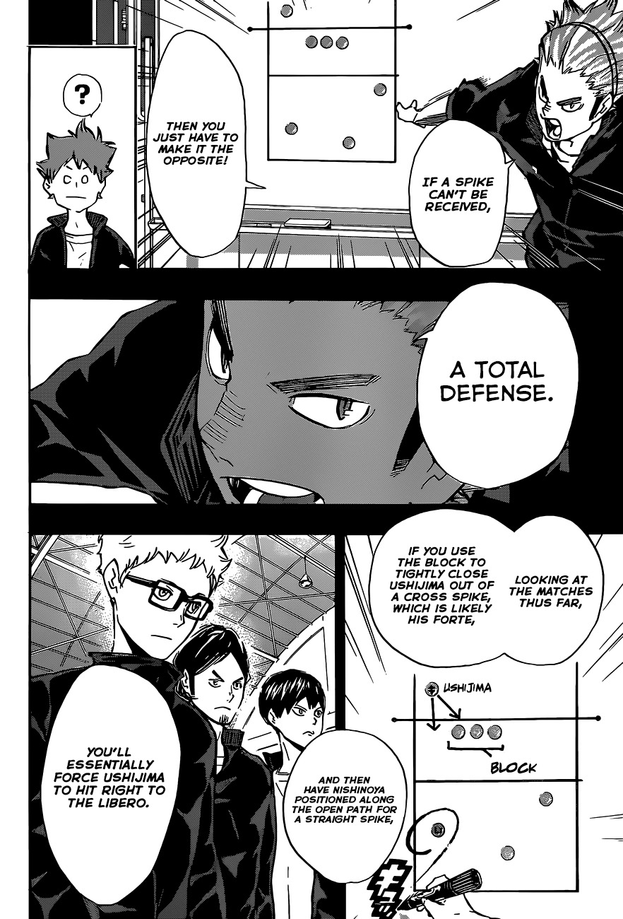 Haikyu!! Chapter 152 page 13 - Chapter 152: The "Lefty" Menace