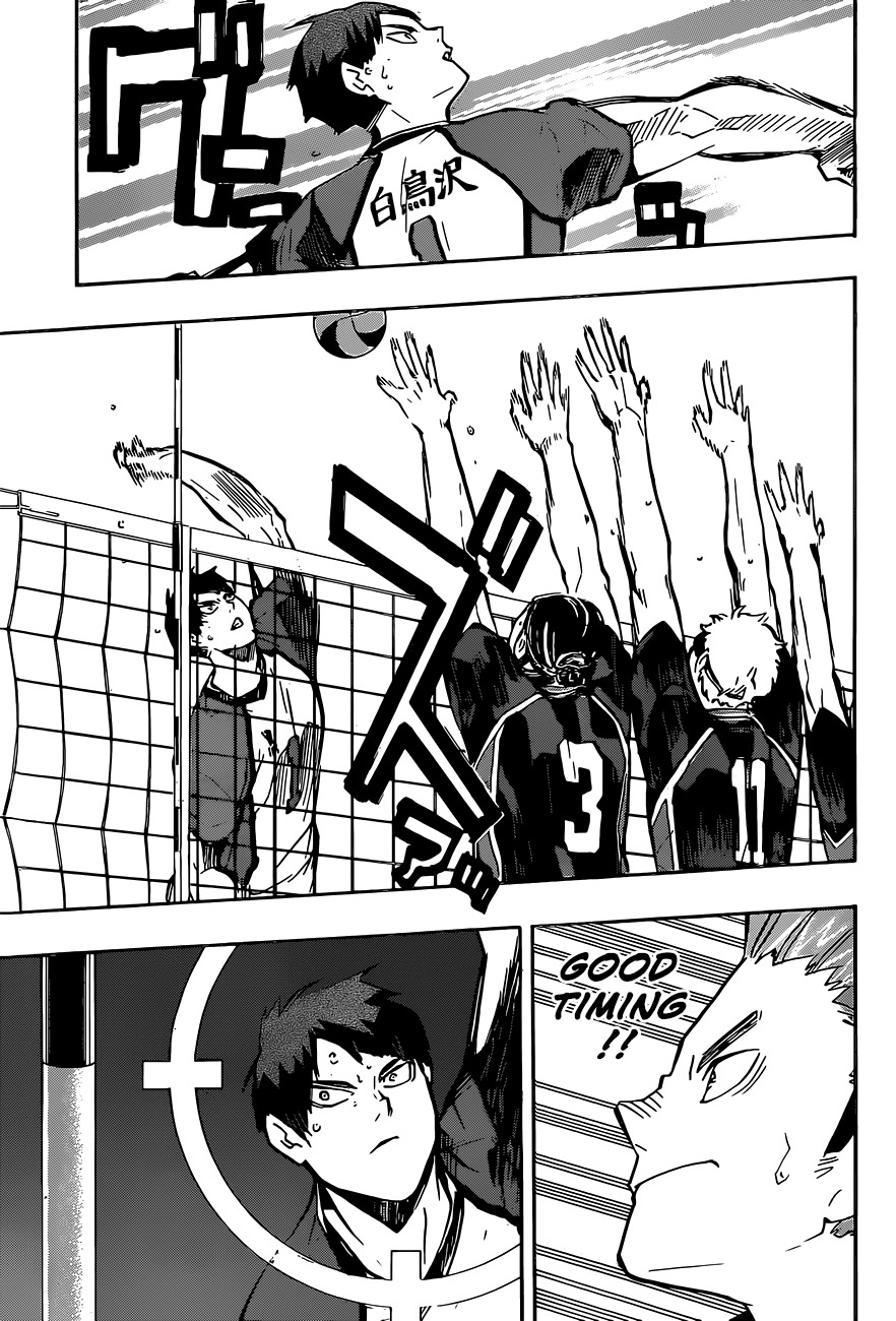 Haikyu!! Chapter 152 page 14 - Chapter 152: The "Lefty" Menace